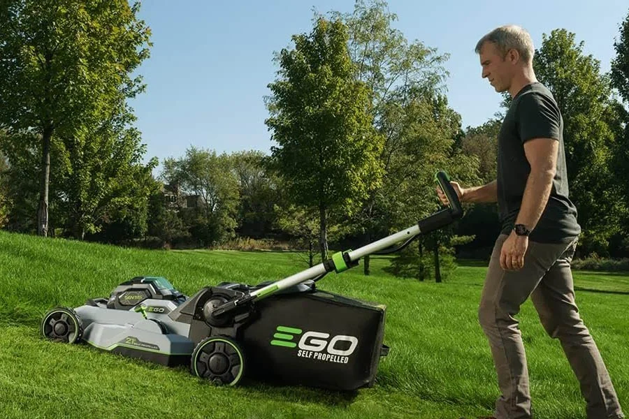 best electric self-propelled lawn mower
